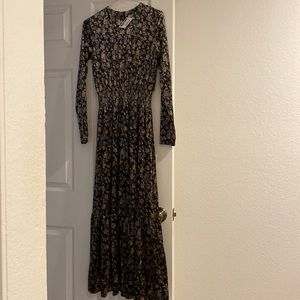 Maxi Velvet dress NWT
